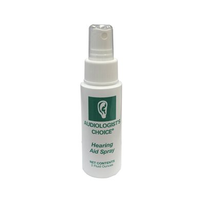 Audiologist's Choice® Hearing Aid & Earmold Cleaner (2 oz spray) Audiologist's Choice® Hearing Aid & Earmold Cleaner (2 oz spray)
