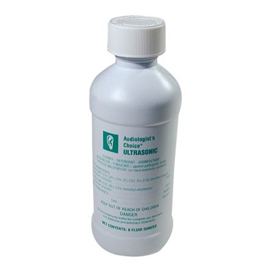 Audiologist's Choice® Ultrasonic Disinfectant / Cleaner Concentrate (8 oz) Audiologist's Choice® Ultrasonic Disinfectant / Cleaner Concentrate (8 oz)