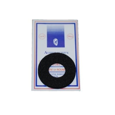 Audiologist's Choice® Phone Pad, round (black) Audiologist's Choice® Phone Pad, round (black)