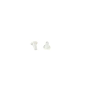 Path Medical Eartips - Straight Tip, 3.7mm, Transparent (100 / bag)
