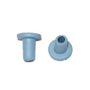 Path Medical Eartips - Straight Tip, 4.5mm, Blue (100 / bag)