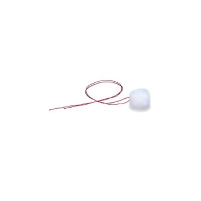 Cotton Ear Dams - Large, Red String (50 / bag) Cotton Ear Dams - Large, Red String (50 / bag)