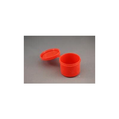 Polycon Earmold Case - Medium, 2 oz (Red Color) Polycon Earmold Case - Medium, 2 oz (Red Color)