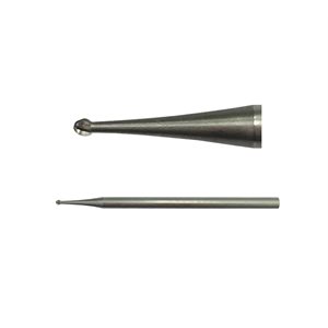 Steel Bur, ball-shaped (1mm)