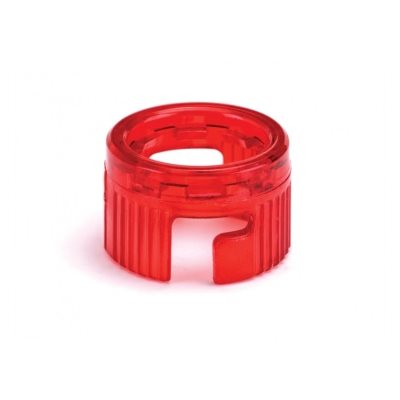 Westone Best Syringe Clear Retainer Ring - Translucent Red (each) Westone Best Syringe Clear Retainer Ring - Translucent Red (each)
