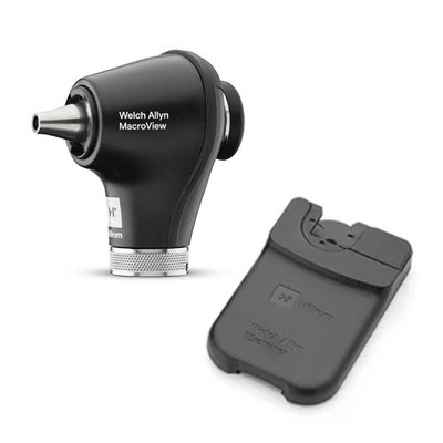 Welch Allyn 3.5V LED MacroView Plus Otoscope Head with iExaminer Bracket Welch Allyn 3.5V LED MacroView Plus Otoscope Head with iExaminer Bracket