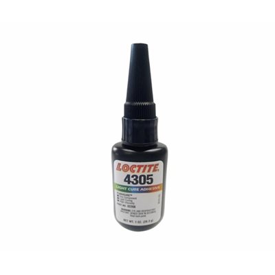 Loctite 4305 Flashcure UV Light Cure Adhesive - Medium Viscosity (1oz Bottle)