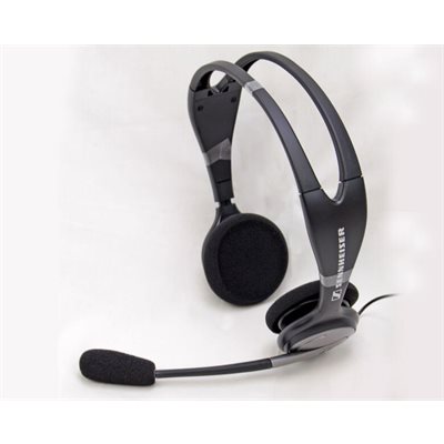 Operator Headset (PC3.2 Chat) for Use with Audiometers Using Dual 3.5mm Jacks Operator Headset (PC3.2 Chat) for Use with Audiometers Using Dual 3.5mm Jacks