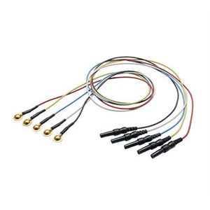 Reusable Gold-Plated Cup Electrodes - 10mm Diameter, Set of 5 (RBWYK)