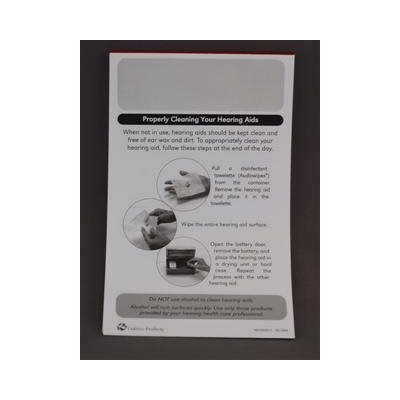 AudioWipes Prescription Pad (50 / pad) AudioWipes Prescription Pad (50 / pad)