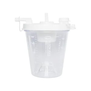 CLIQ Portable Suction Pump Replacement Canister with Lid (3 / pack)