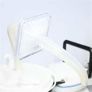 CLIQ Portable Suction Pump Replacement Microbial Filter with Tubing