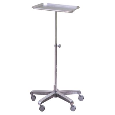 Aluminum Instrument Tray and Stand Aluminum Instrument Tray and Stand