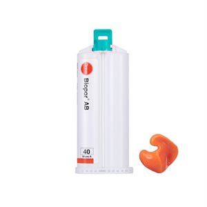 Dreve Biopor AB - 40 Shore A, Neon Orange Opaque (8 cartridges, no tips)