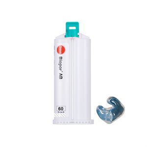 Dreve Biopor AB - 60 Shore A, Clear Transparent (8 cartridges, no tips)