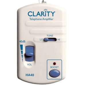 Clarity HA40 In-Line Telephone Amplifier Clarity HA40 In-Line Telephone Amplifier