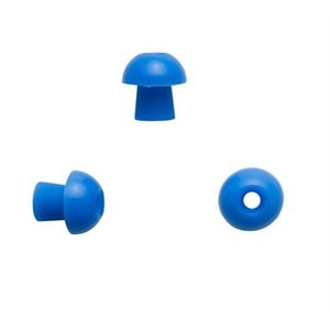 Sanibel ADI Series Single Use Mushroom-Shaped Eartips - Blue, 11mm (100 / bag)