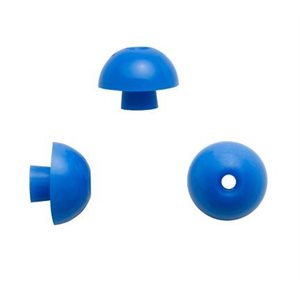 Sanibel ADI Series Single Use Mushroom-Shaped Eartips - Blue, 15mm (100 / bag)