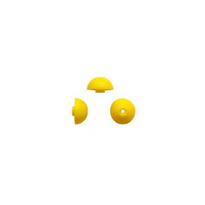 Sanibel ADI Series Single Use Mushroom-Shaped Eartips - Yellow, 19mm (100 / bag)