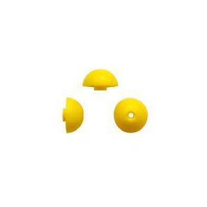 Sanibel ADI Series Single Use Mushroom-Shaped Eartips - Yellow, 19mm (100 / bag)