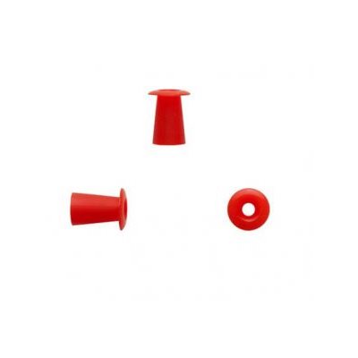 Sanibel ADI Series Single Use Umbrella-Shaped Eartips - Red, 9mm (100 / bag)