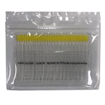 Audiologist's Choice Type B Probe Tubes w / Marker Ring - Yellow Handle (40 / bag)