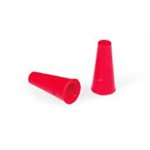 Grason KR Series Single Use Eartips - 4mm, Red (100 / pk)