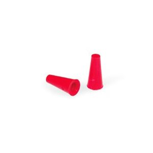 Grason KR Series Single Use Eartips - 4mm, Red (100 / pk)