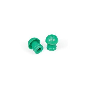 Grason KR Series Single Use Eartips - 14mm, Green (100 / pk)