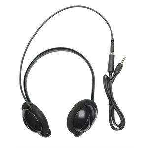 Listen Technologies Universal Behind-the-Head Stereo Headphones