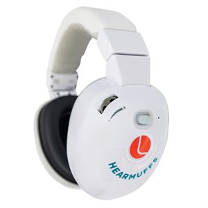 HearMuffs Sounds Active Headphones for Infants & Toddlers - White