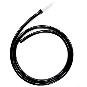 Mark V Replacement Tubing with Clear Probe Tip - Black Color, 4 Ft Length