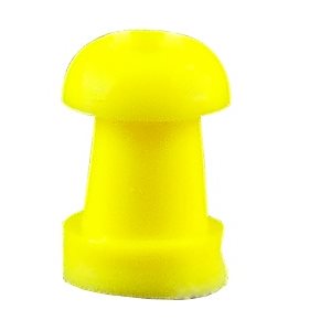 Grason MO Series Single Use Eartips - 9mm, Yellow (100 / pk)