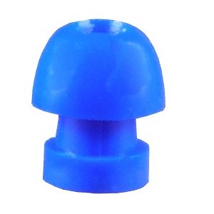 Grason MO Series Single Use Eartips - 11mm, Blue (100 / pk)