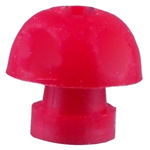 Grason MO Series Single Use Eartips - 14mm, Red (100 / pk)