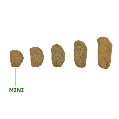 Hearing Aid Sweat Bands - Mini Light Brown Hearing Aid Sweat Bands - Mini Light Brown