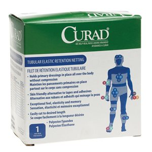 Curad Elastic Retention Nets for Small Heads (1 roll of 25 yards per box)
