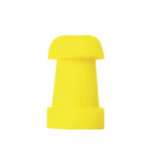 Grason PM Series Single Use Eartips - 8mm, Yellow (100 / pk)
