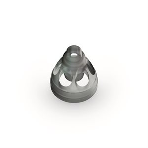Smokey Domes for Phonak & Unitron - Open Domes, Large Size (10 / pk)