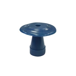 Grason Flat Style Single Use Eartips - 20mm, Dark Blue (100 / pk)
