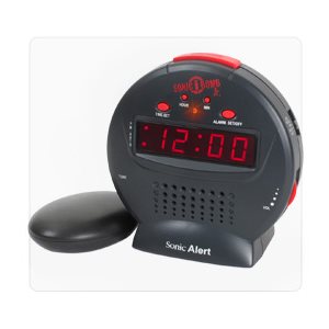 Sonic Bomb Jr. Alarm Clock w / Bedshaker