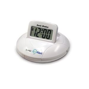 Sonic Shaker Portable Alarm Clock