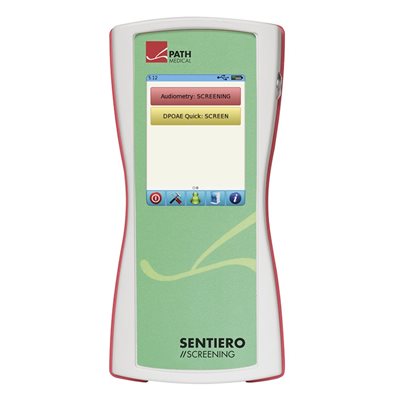 Path Medical Sentiero Handheld Screening DPOAE & Screening Audiometry Path Medical Sentiero Handheld Screening DPOAE & Screening Audiometry