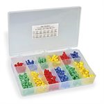 Grason KR Series Eartip Kit in Plastic Box - 300 / kit (25 of each size eartip)