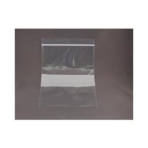 Plastic Zipper Bags - 6x9 Size with Write-On Block (100 / pk)