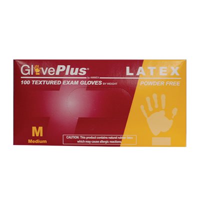 Exam Gloves-Latex, powder free (medium) Exam Gloves-Latex, powder free (medium)